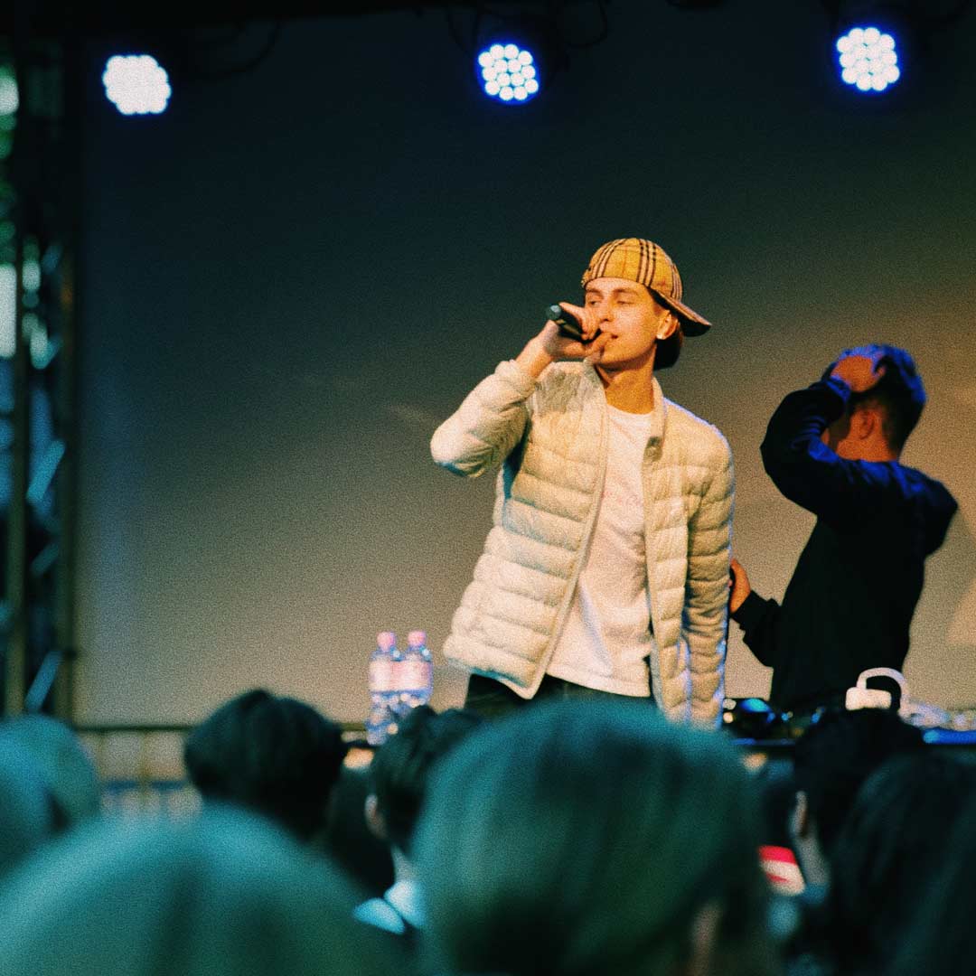 Künstlerische und visuelle Impression vom zwlfnullacht Event